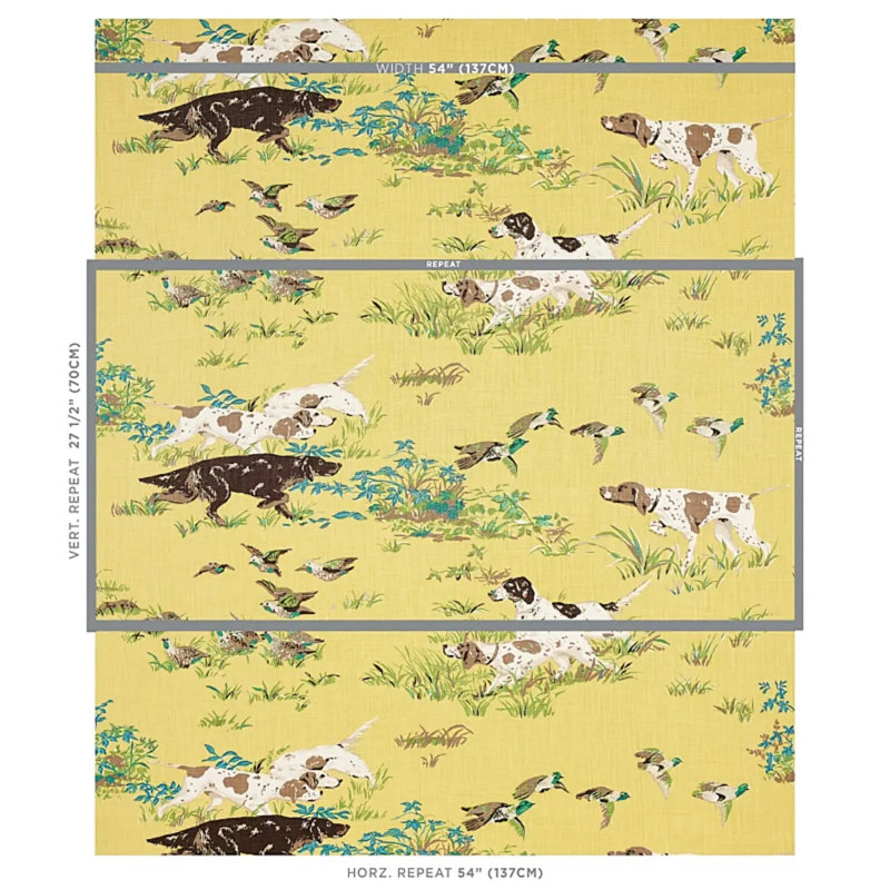 Pointers Fabric, Yellow