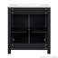 Meuble-lavabo de ferme 30 po avec lavabo en céramique, tablette réglable, surface facile à nettoyer-116858781