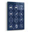 «Zodiac Blueprint V2» par Sue Schlabach, art mural en verre acrylique-1324061303