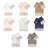 SHELL ROW 3PC Embellished Towel Set 3 Piece 100% Turkish Cotton Towel Set-1458382046