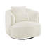 Fauteuil d'appoint pivotant de 32,3 po Darna-1505786934
