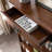 Beachley Solid Wood Slatted Bookcase in Mission Oak