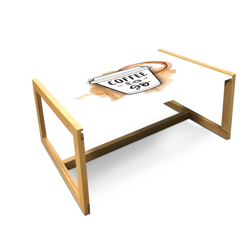 Jamirr Sled Coffee Table, 90cm H x 62cm W x 40cm D