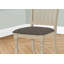 Chaise d'appoint rembourrée, chaise de salle à manger pour la salle à manger