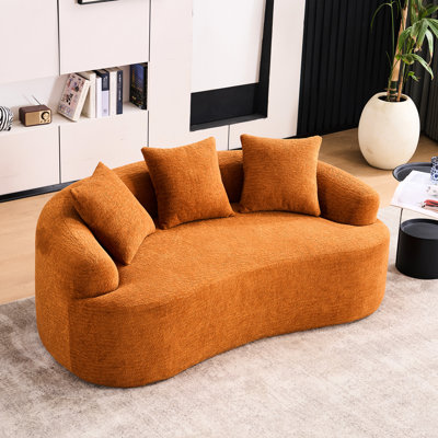 Orange 2 Breathable Chenille Fabric Keeps You Cool And Comfortable Compression In Orange Tear Fabric For Durability Orange 2 Breathable Chenille Fabric Keeps You Cool And Comfortable Compression In Orange Tear Fabric For Durability