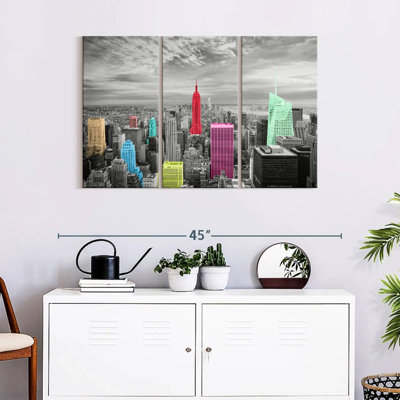 «Manhattan Pop», reproduction d'art sur toile