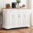 Kitchen Island With Rubber Wood Drop Leaf, Embossed Texture Rolling Kitchen Cart On 4 Wheels With 4 Doors And 3 Drawers, Kitchen Island With Storage For Kitchen, Dining Room-725319564