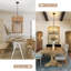 Lustre tambour 5 lumières Boho