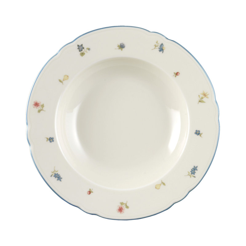 12 Piece Porcelain Dinnerware Set - Service for 6