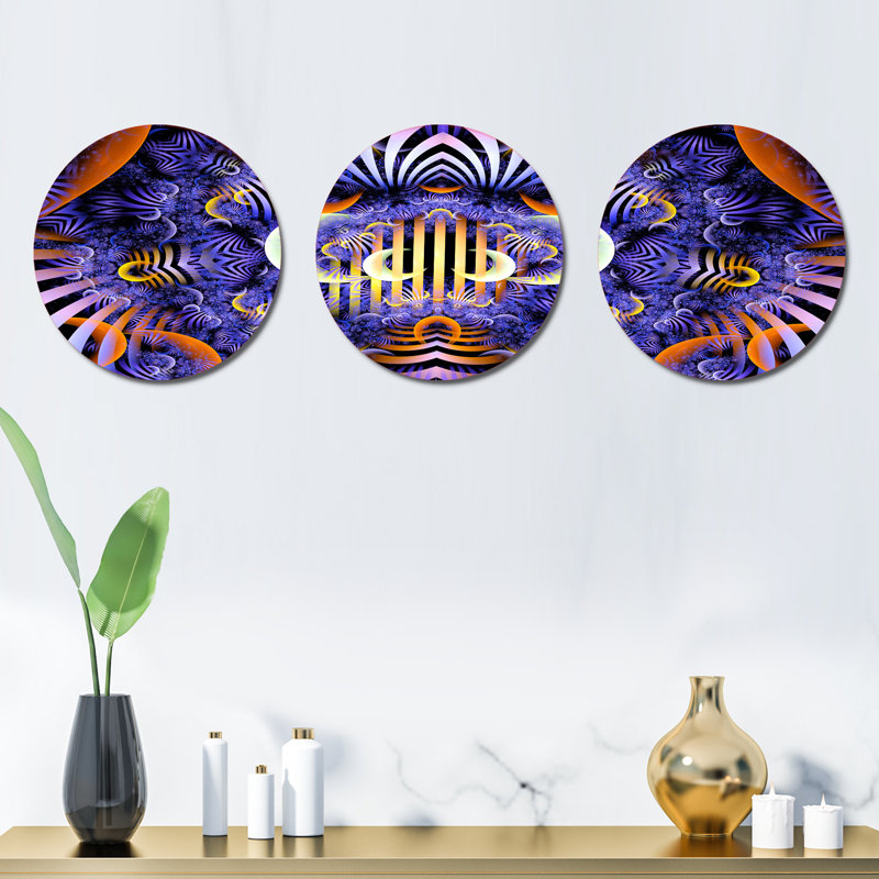 Ensemble de 3 décorations murales