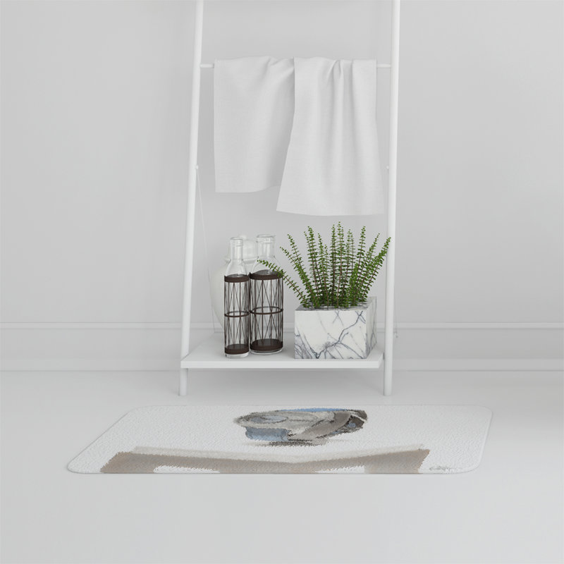 Schmidt Memory Foam Non-Slip Bath Mat