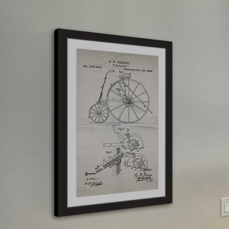 Steve King - Single Picture Frame Print, 61cm H x 41cm W x 3.81cm D