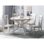 Lisbon Round Solid Wood Base Dining Table