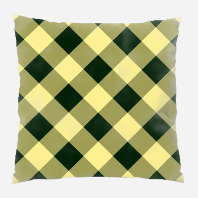 Coussin décoratif transparent