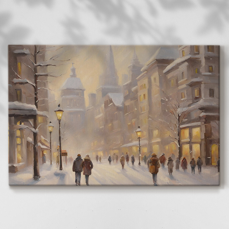 Paysages rétro-C III -Galerie enveloppée Cavas, 12 x 18