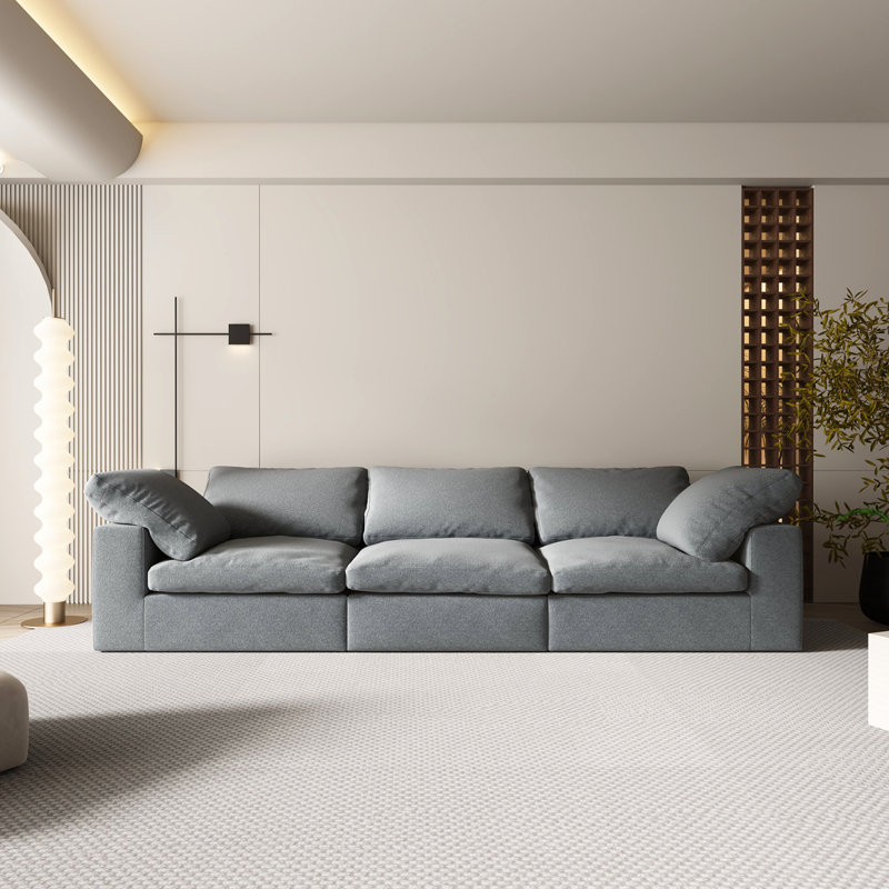 Canapé rembourré en tissu F-Concept Chenille