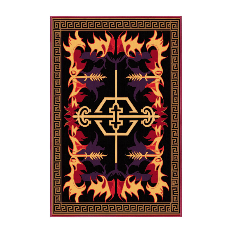 Aurum Mosaic Rug, Rectangle 4' x 6'