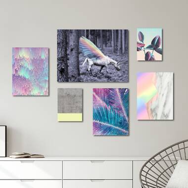 Buy Unicorn Art, Set of 4 UNICORN CANVAS ART Unicorn Prints