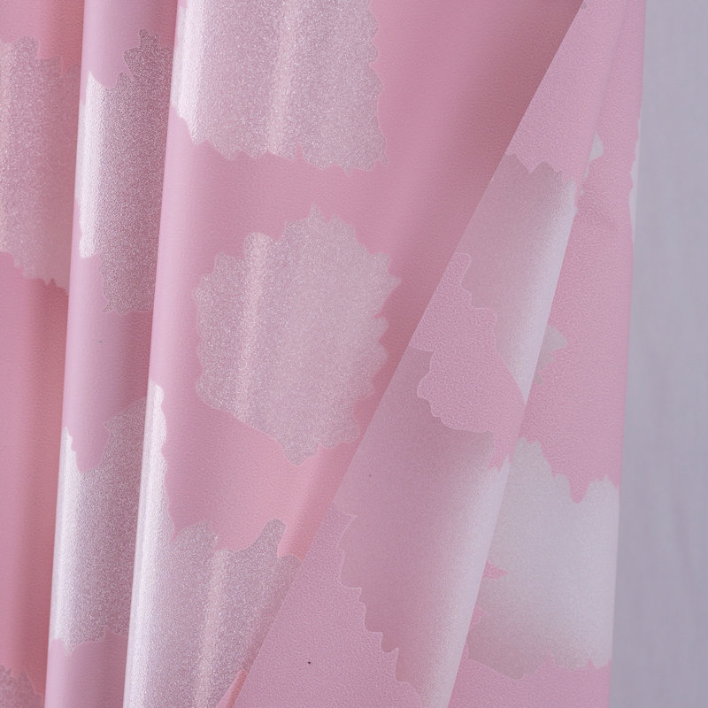 Rideau de douche imperméable Leopard Peva, Rosé