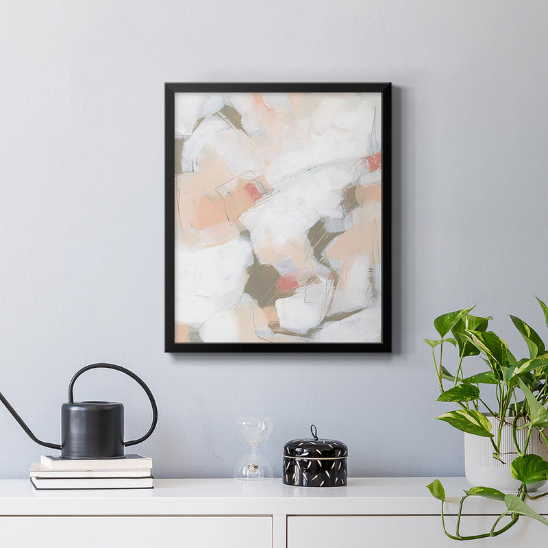 Toile de qualité supérieure Sand Story II - prête à être accrochée, Noir, H 24 po x l 20 po