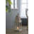 Set Of 2 Ramsey Garden Lanterns, L:10.5X10.5X32"  S:8X8x25"