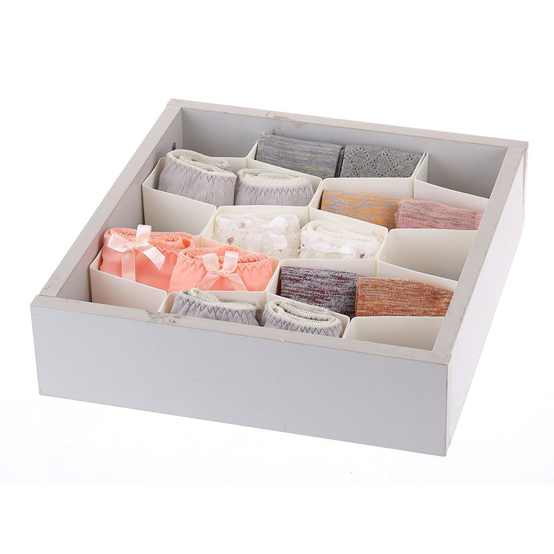 2.6"H x 3.3"W x 13.7"D Drawer Organizer