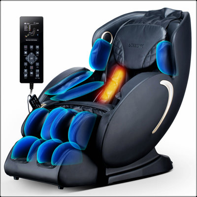 3D Zero Gravity Massage Chair, Full Body Shiatsu Recliner With Mobile App And Voice Control