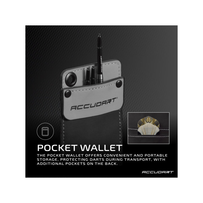 Ensemble de fléchettes à pointe en acier Accudart 7,0