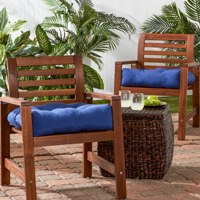 Shipton Outdoor 20'' Dining Chair Seat Cushion