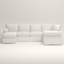 Canapé modulaire de trois articles avec housse Amari-97821940-28316494