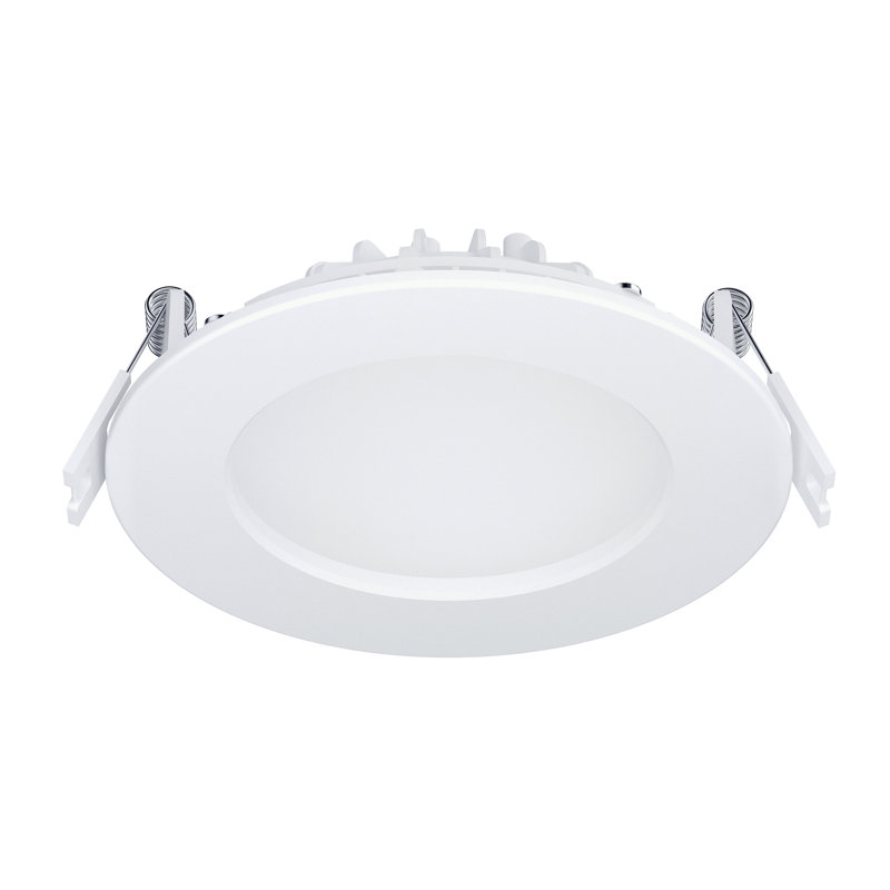 Plafonnier encastré en baie, H 1,5 po x l 4,75 po x P 4,75 po, 9 W