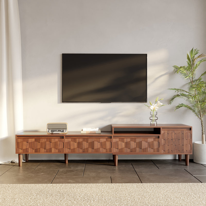 Meuble télé rétractable extensible de 87 à 106 po Ulita