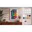 Stacked Fish Geometric - Print-136806431-136806427
