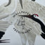 White Herons Chinoiserie Wallpaper Black and Beige