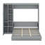 Lit escamotable mural avec tablettes Murphy-615510840-615510847