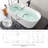 67" Premium Solid Surface Deep Soaking Bathtub