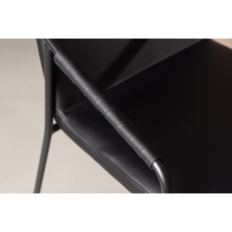 Emmet Upholstered Counter Stool with Metal Frame