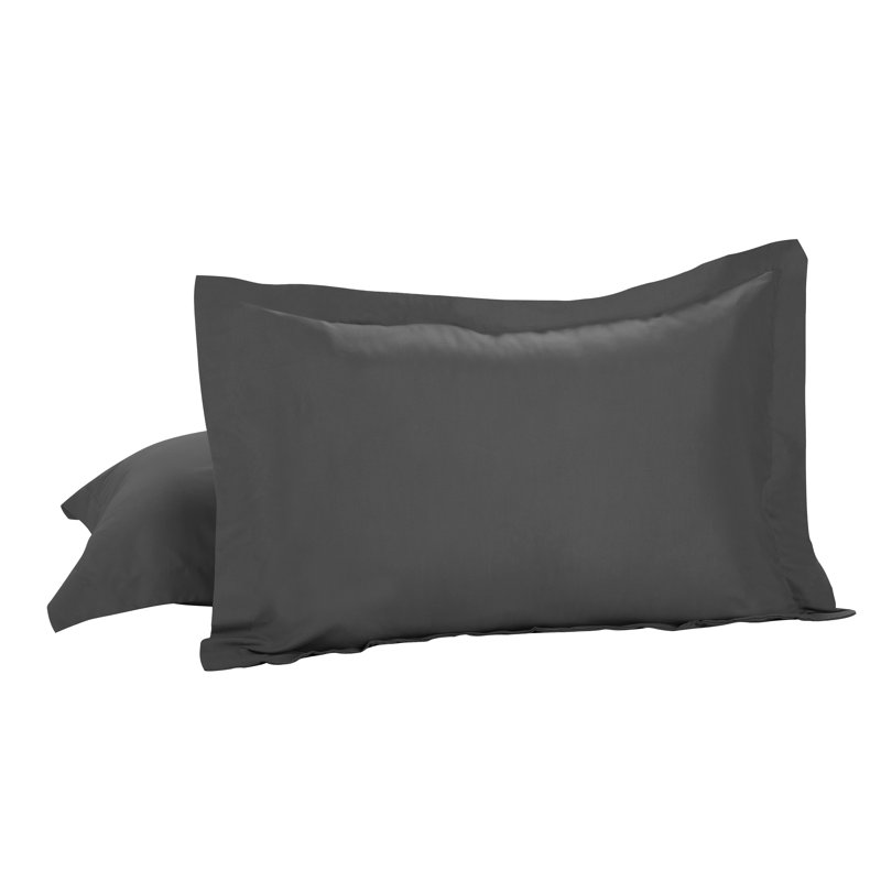 Polyester Sham Set, Gray