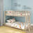 Kentin Twin Over Twin Low Bunk Bed-69466259