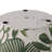 Planters Pottery & Cement Floral Carved Pattern Garden Style For Indoor/Outdoor Use Set Of 2 - 7", 6" White & Green