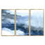 Saphir bleu nébuleuse VII Saphir bleu nébuleuse VII - 3 pièces sur toile-1957159623-1957159677-1988359640