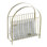 Brass Floor Magazine Racks Holder
