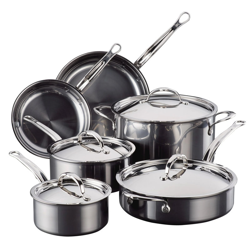 Batterie de cuisine 10 pièces Hestan NanoBond