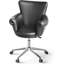 Chaise de bureau réglable en hauteur avec accoudoirs et roulettes Rachita Home Office-1007442930