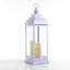 Battery Powered Integrated LED Outdoor Lantern with Electric Candle-61005717