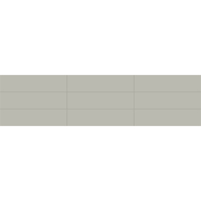 Carreau de céramique de couleur linéaire 4 po x 16 po (30 pièces par carton) (13,20 pieds carrés par carton)