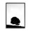 Sycomore minimaliste, silhouette, noir, blanc, photographie sur giclée par Nathan Larson