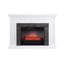 48IN MARBLE STONE MANTEL FIREPLACE