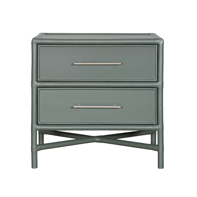 Venice 2 - Drawer Nightstand, Evergreen