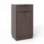 Armoire à poubelle inclinable avec tiroir et poignées en métal-116238418